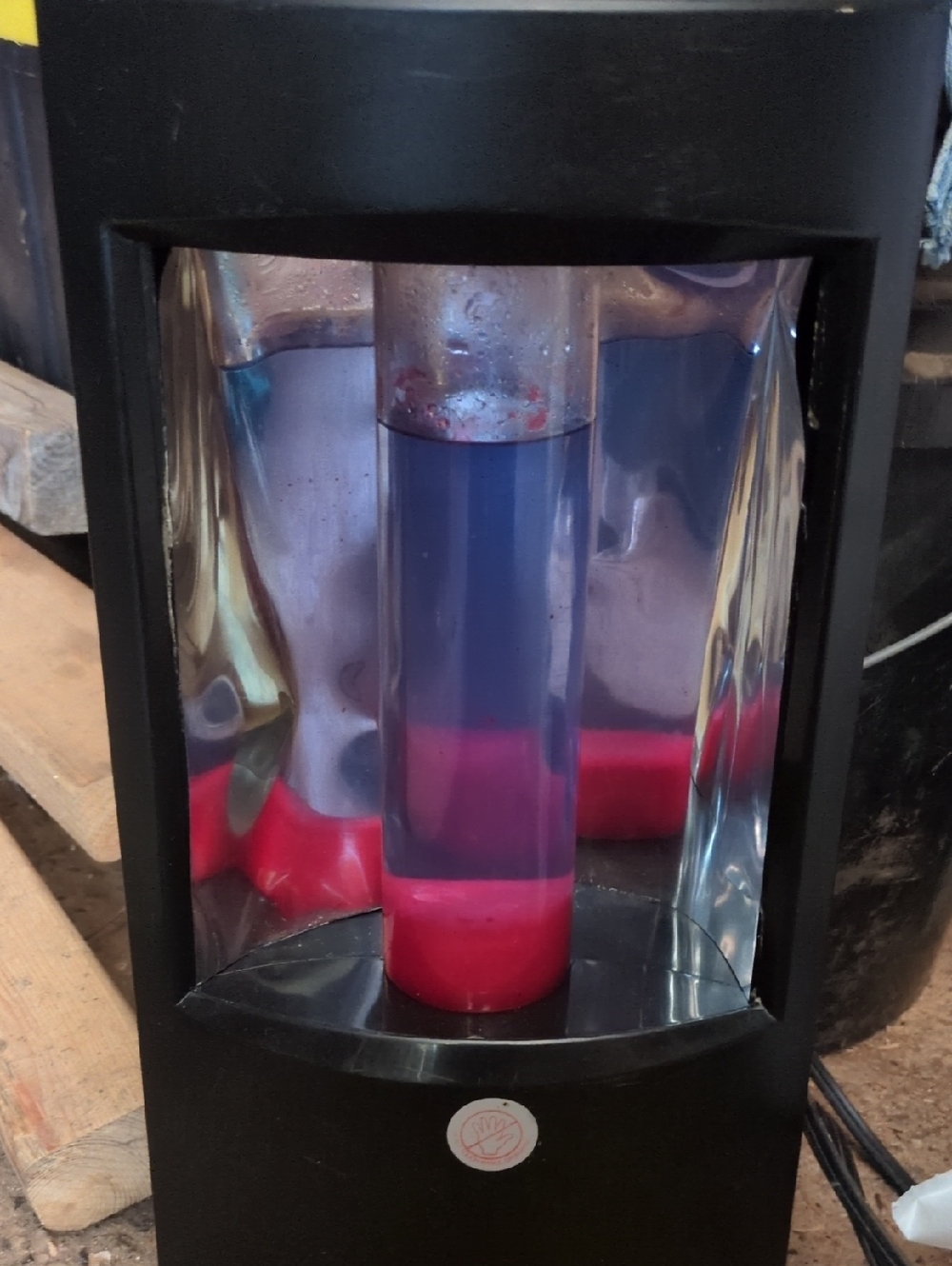 Novelty Lava Lamp in Purple and Pink